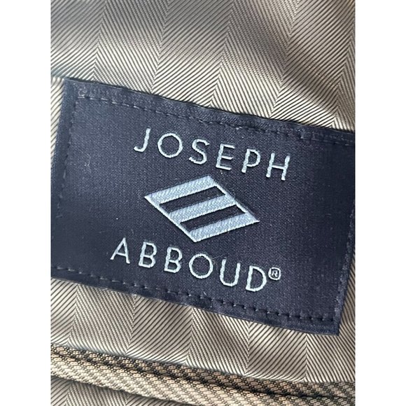 Joseph Abboud Men Coat Suit Blazer Jacket 100% Wool Two Button Slate Blue SZ 40S - Picture 5 of 8